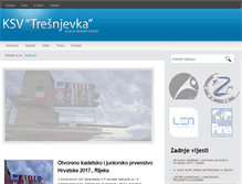 Tablet Screenshot of ksv-tresnjevka.hr